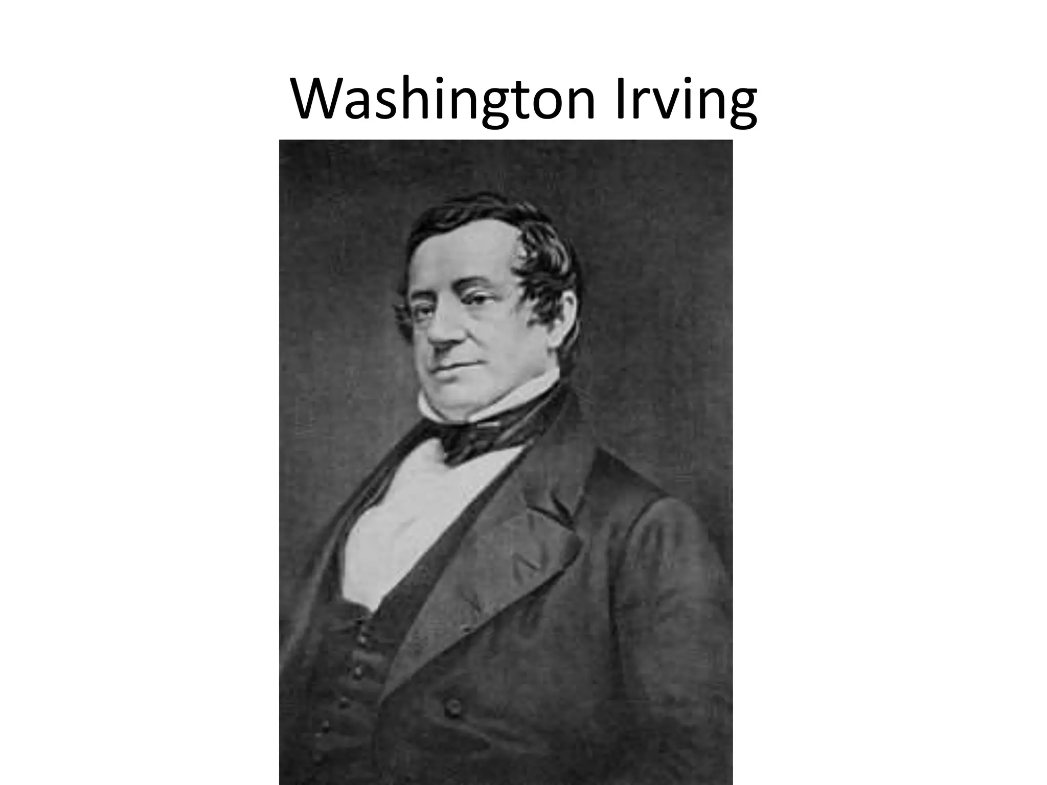 Washington Irving
 