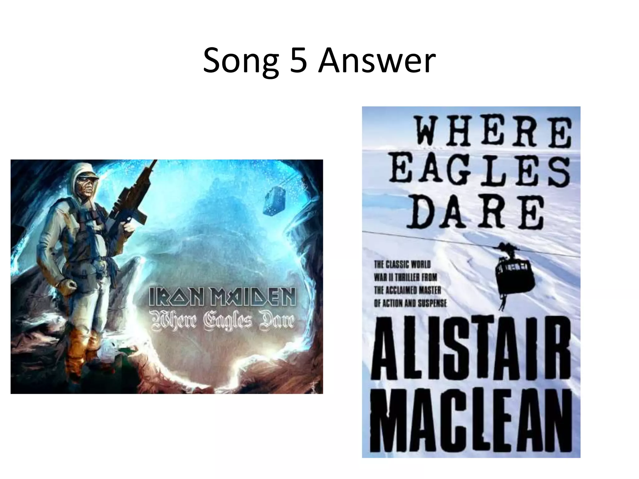 Song 5 Answer
 