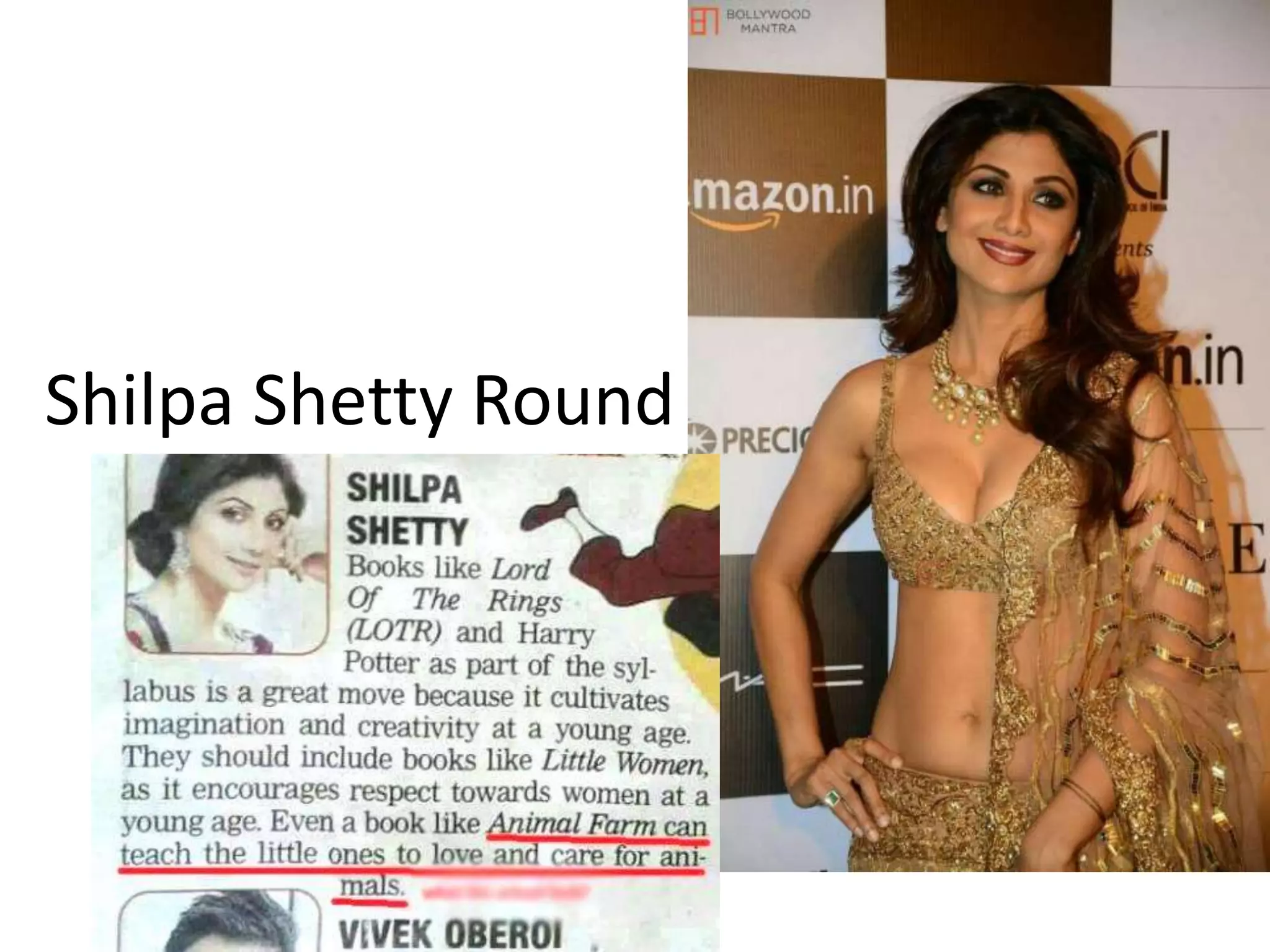 Shilpa Shetty Round
 
