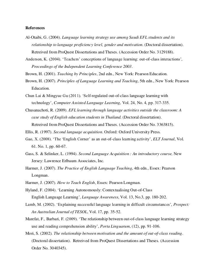 Phd thesis in computer assisted language learning