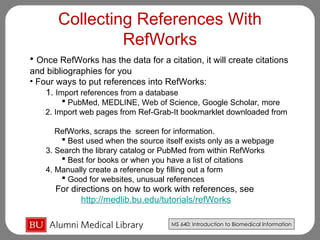LITERATURE REVIEW & CITATION MANAGEMENT | PPT