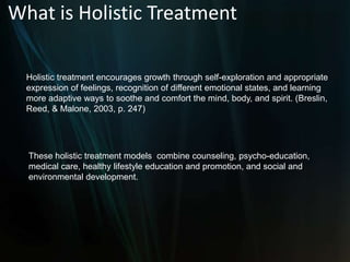 Shift to co-occurring in recognition of the number of conditions usually found in this population.Taken from G. Woody
