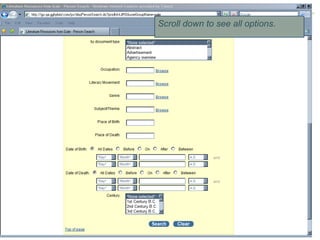 Scroll down to see all options. 