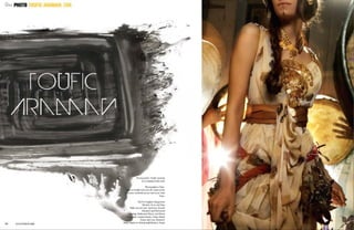 Litrof Magazine publishes the Zar Shoot - by www.aramanstudio.com