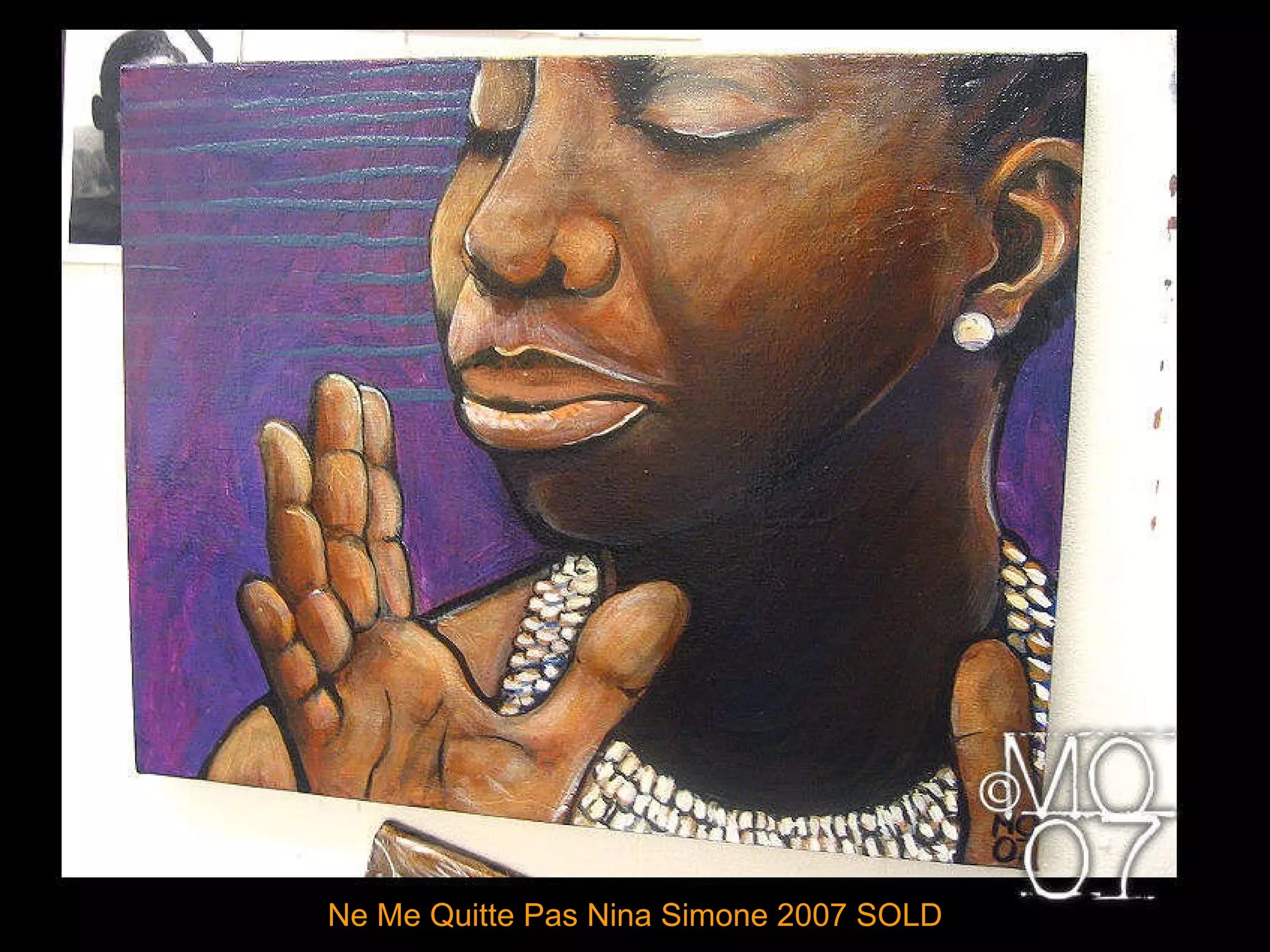 Ne Me Quitte Pas Nina Simone 2007 SOLD 