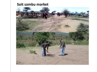 Outline of proposed livestock identification and traceability research activities in Loliondo