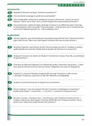 Littérature progressive niveau avancé