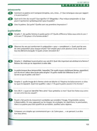 Littérature progressive niveau avancé