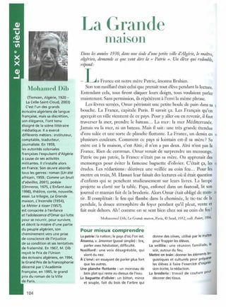 Littérature progressive niveau avancé