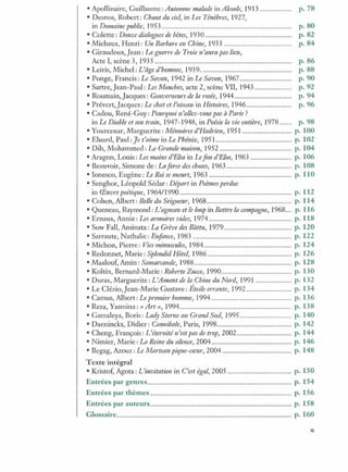 Littérature progressive niveau avancé