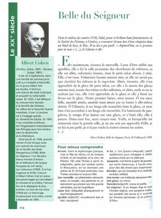 Littérature progressive niveau avancé