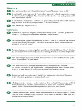 Littérature progressive niveau avancé