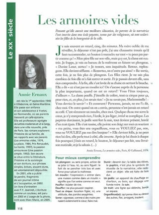 Littérature progressive niveau avancé