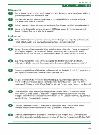 Littérature progressive niveau avancé