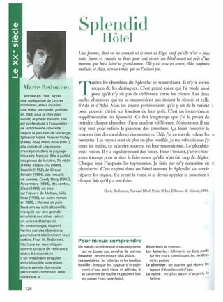 Littérature progressive niveau avancé