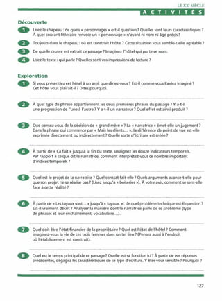 Littérature progressive niveau avancé