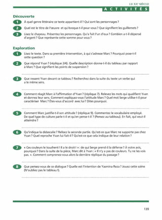 Littérature progressive niveau avancé