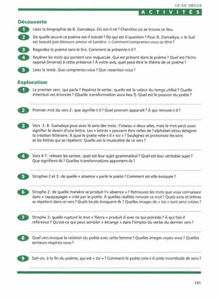 Littérature progressive niveau avancé