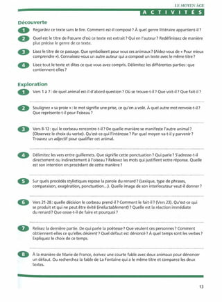 Littérature progressive niveau avancé