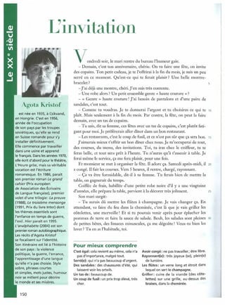 Littérature progressive niveau avancé