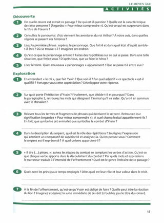 Littérature progressive niveau avancé