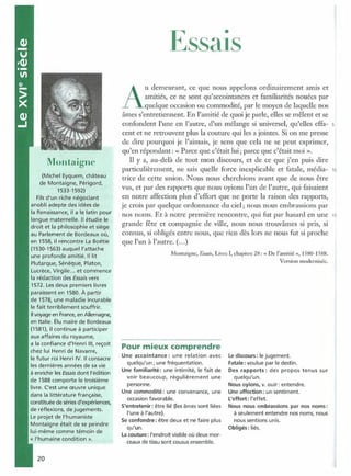 Littérature progressive niveau avancé