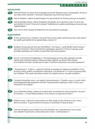 Littérature progressive niveau avancé