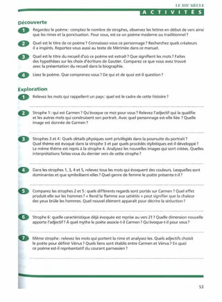 Littérature progressive niveau avancé