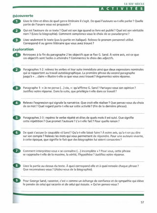 Littérature progressive niveau avancé