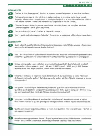 Littérature progressive niveau avancé