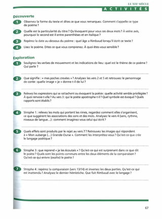 Littérature progressive niveau avancé