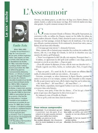 Littérature progressive niveau avancé