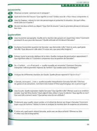 Littérature progressive niveau avancé