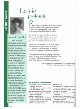 Littérature progressive niveau avancé