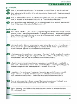 Littérature progressive niveau avancé