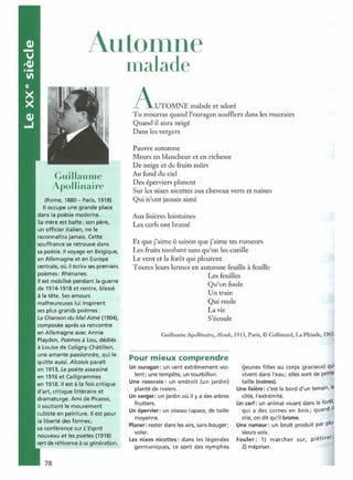 Littérature progressive niveau avancé