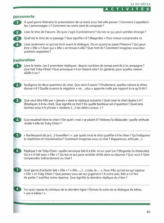 Littérature progressive niveau avancé