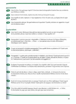 Littérature progressive niveau avancé