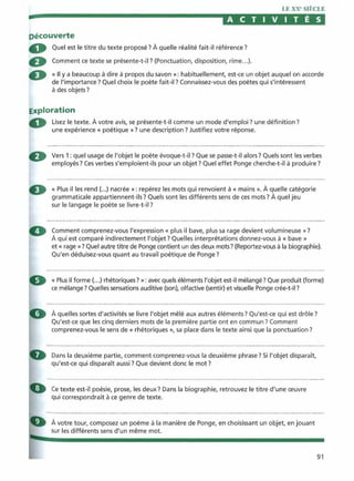 Littérature progressive niveau avancé