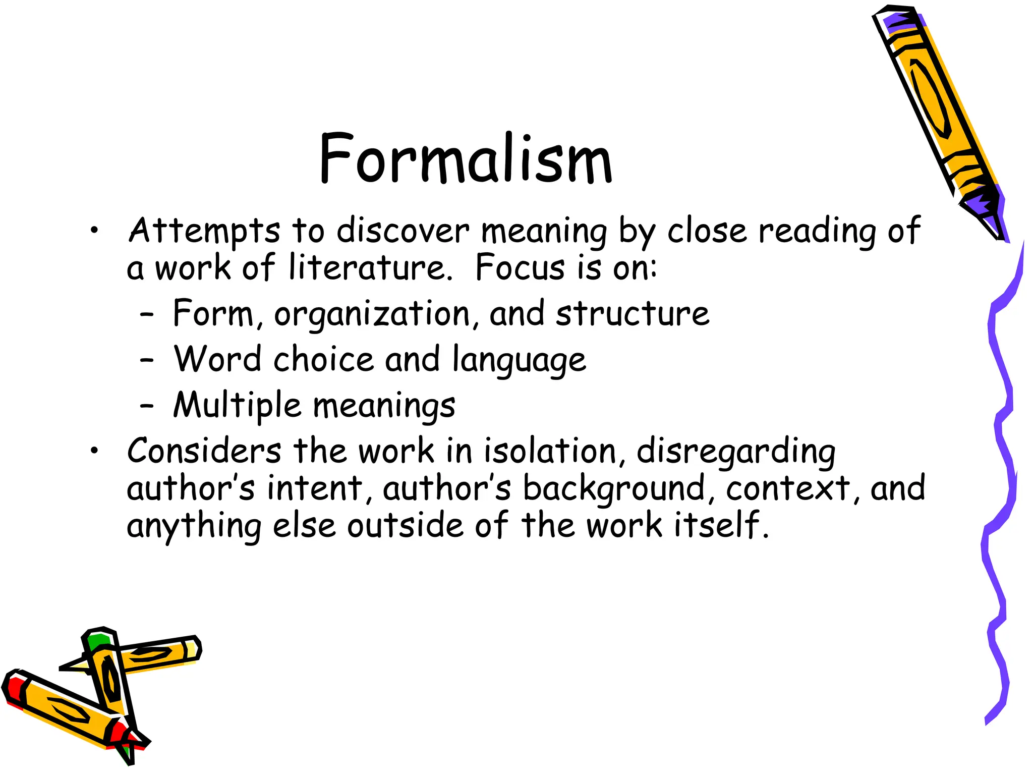 Literary Criticism and Literary Theories | PPT
