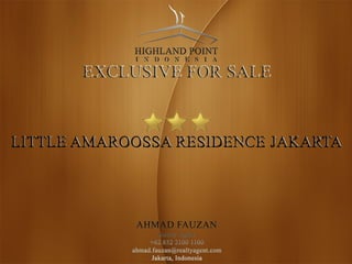 Little Amaroossa Residence Jakarta