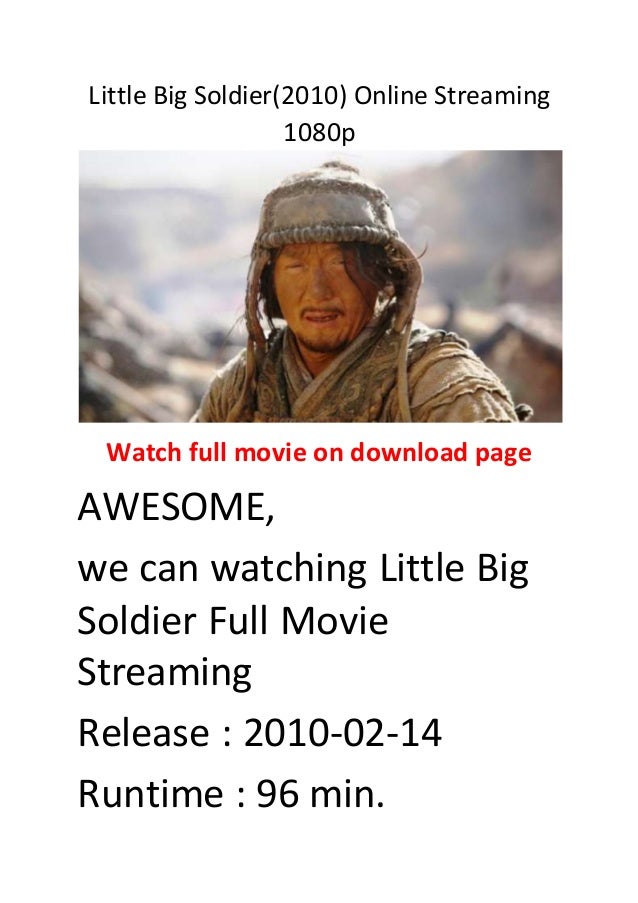 Little big soldier(2010) online streaming 1080p comedy action movie