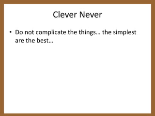 Big Change- In a short timeChange will take precisely as long as you think it willDon’t aim high… Aim very, very high