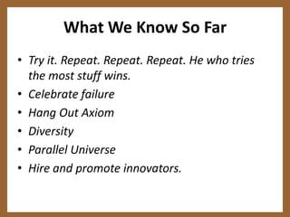 S.A.V"Ever notice that 'What the hell' is always the right decision?"—a shrewd observation, attributed to an unknown Hollywood scriptwriterScrew Around Vigorously.