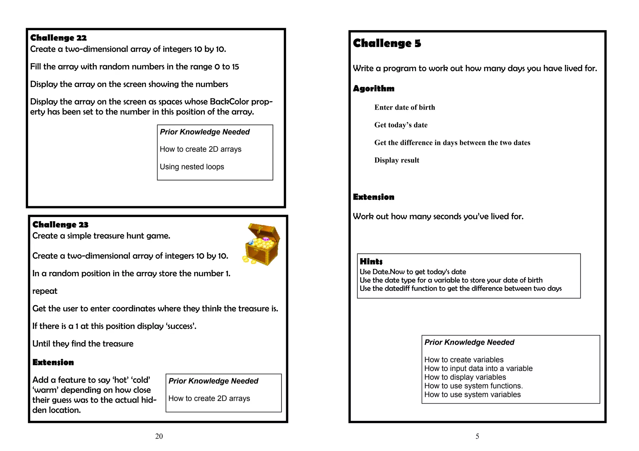 Little book of programming challenges | PDF