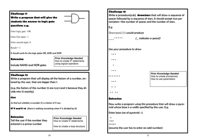 Little book of programming challenges | PDF