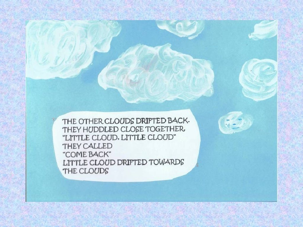 LITTLE CLOUD BY ERIC CARLE