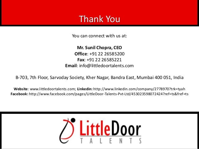 Littledoor Talents Pvt Ltd