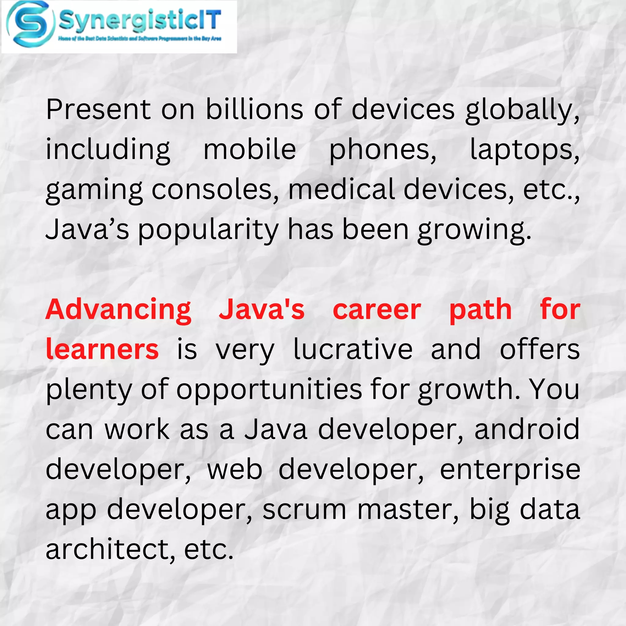Little Known Facts About Java — And Why They Matter | PDF