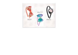 LT2075 - Laço Fofo Xadrez
                       Cores: Lilás




LT2041 - Laço Tribal                               LT2048 - Rococó Lã
Cores: Laranja                                     Cores: Preto com Rose
 